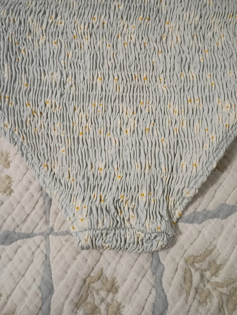 Fin & Vince Daisy Fields Smocked Swimsuit 12-18 Months